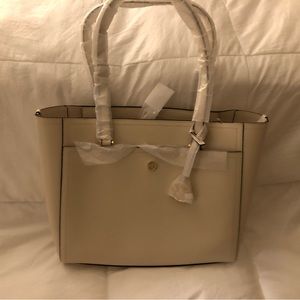 Michael Kors 3 in 1 bag cream colored
